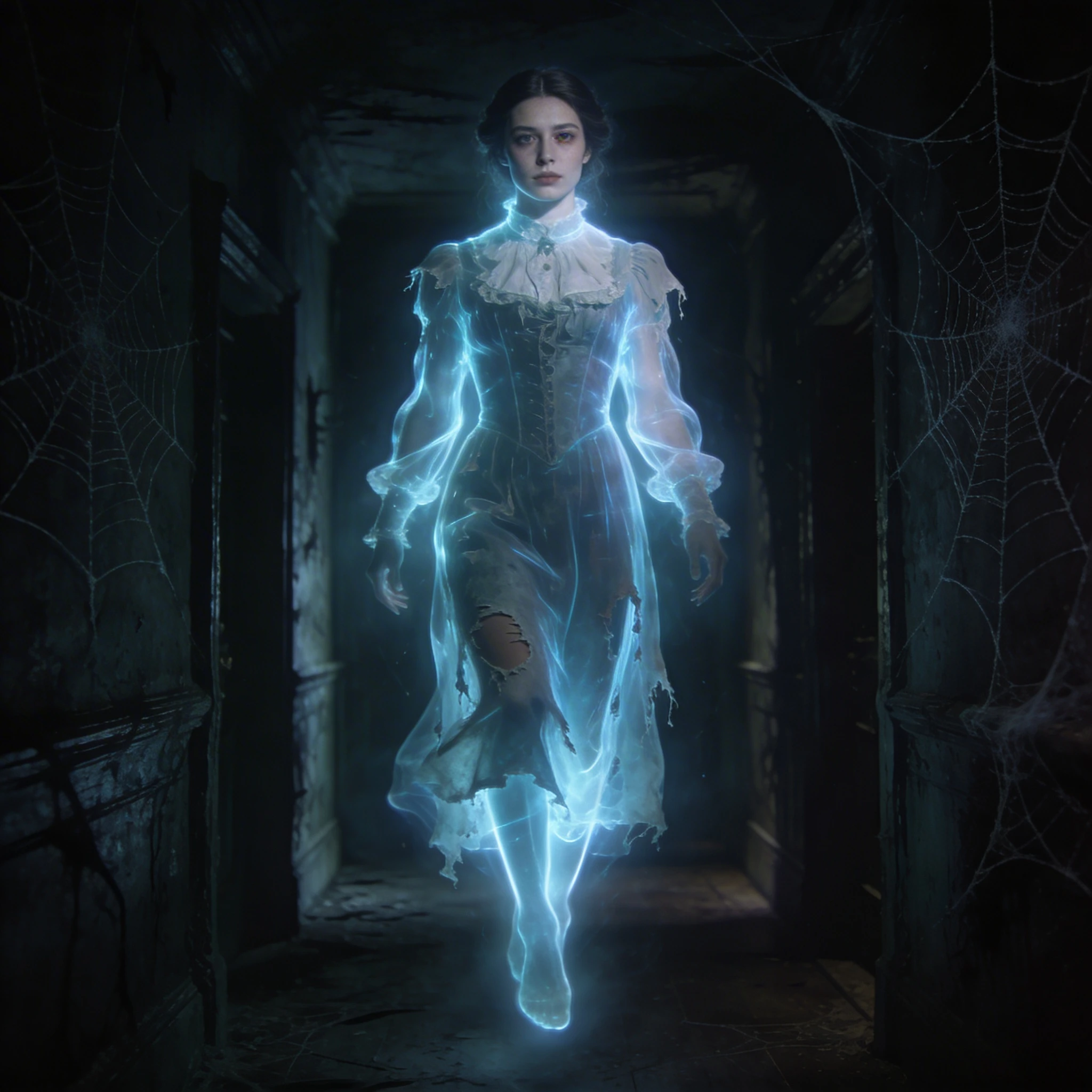 Призрак викторианского особняка — Seedream 4.5 промт