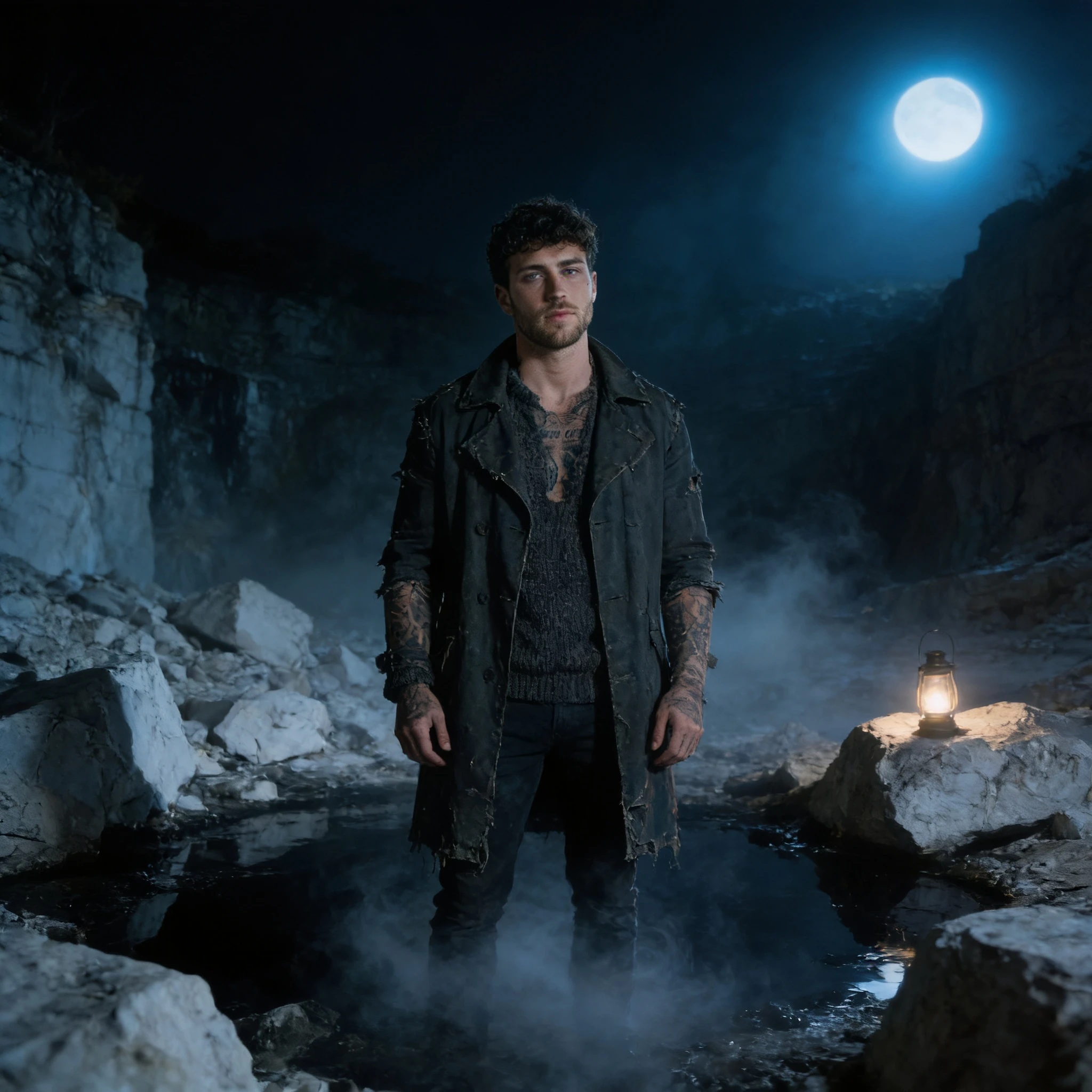 Призрак Заброшенной Каменоломни — Seedream 4.5 промт