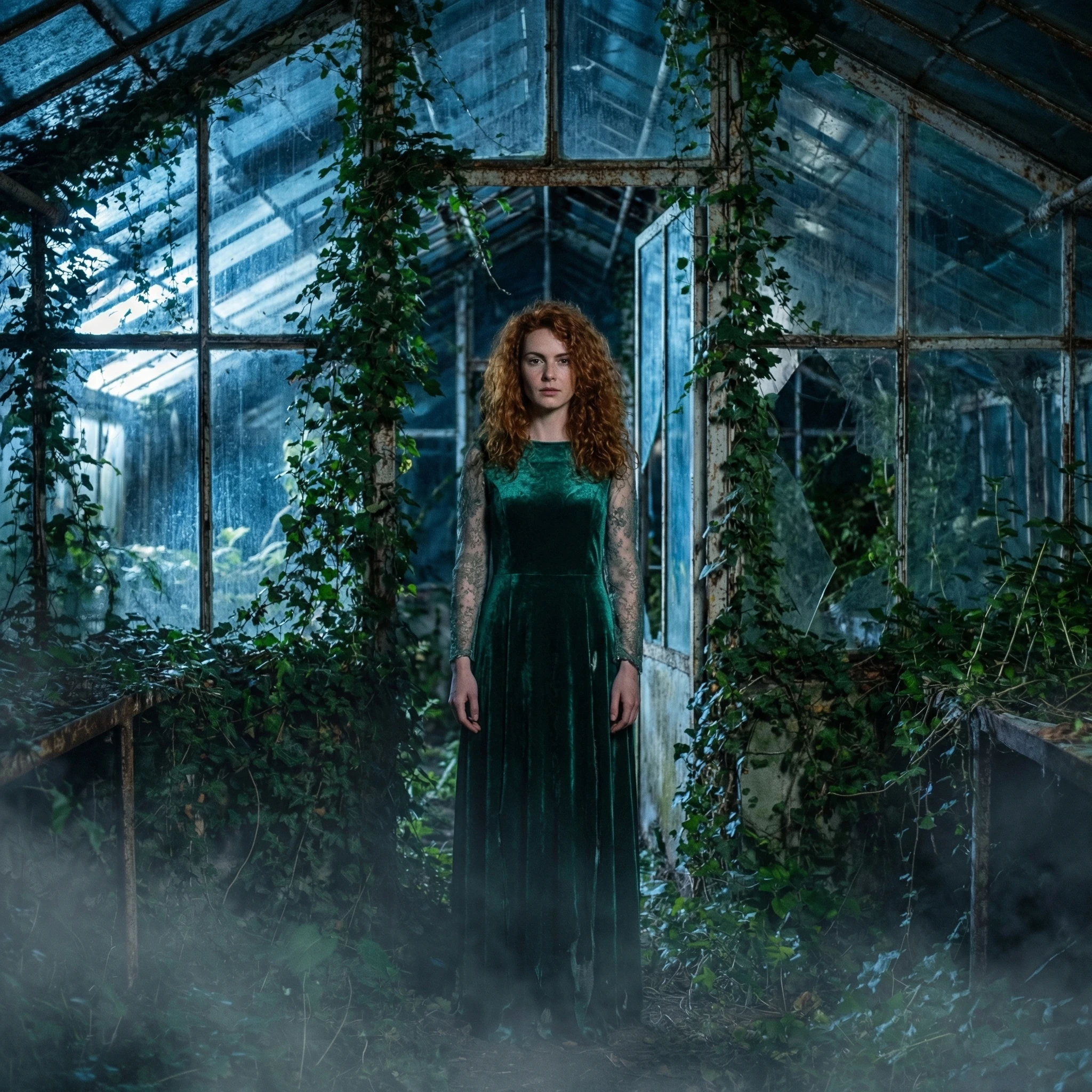 Призрак Заброшенной Теплицы — Nano Banana Pro промт