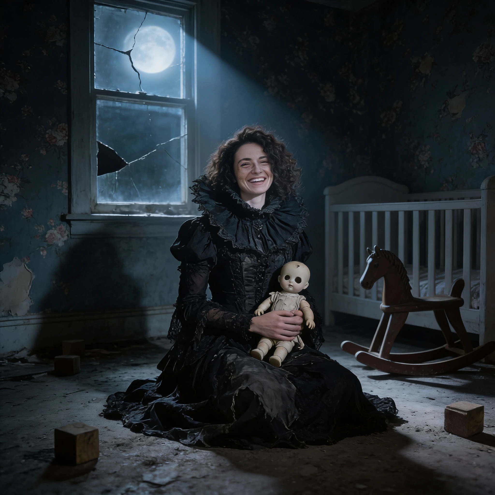Призрак забытой колыбельной — Seedream 4.5 промт
