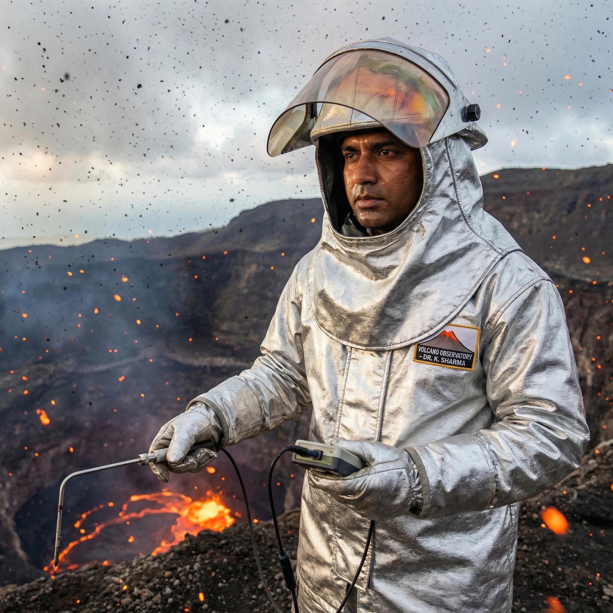 Профессия: Исследователь вулканов — Nano Banana Pro промт