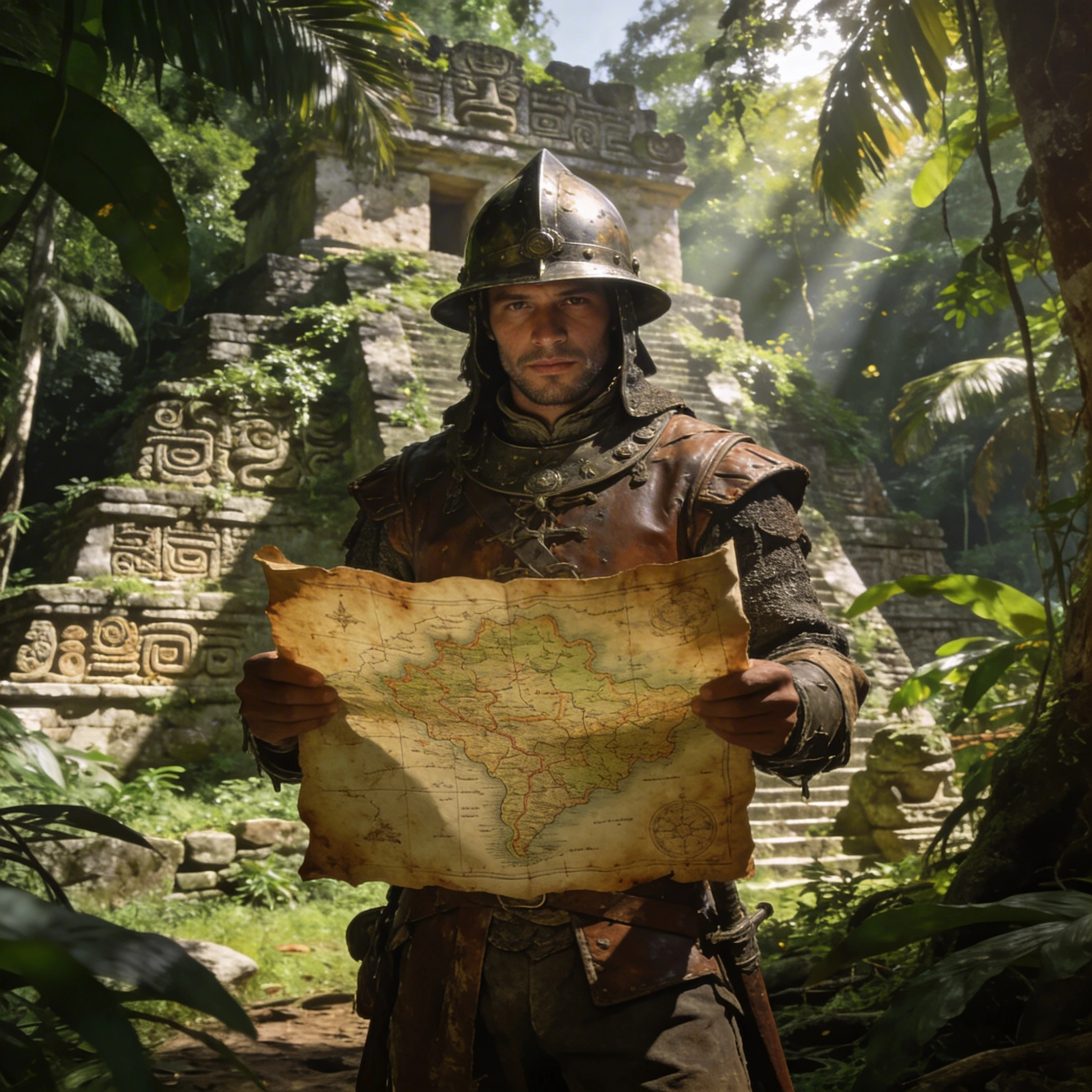 Путешественник по Мезоамерике — Seedream 4.5 промт