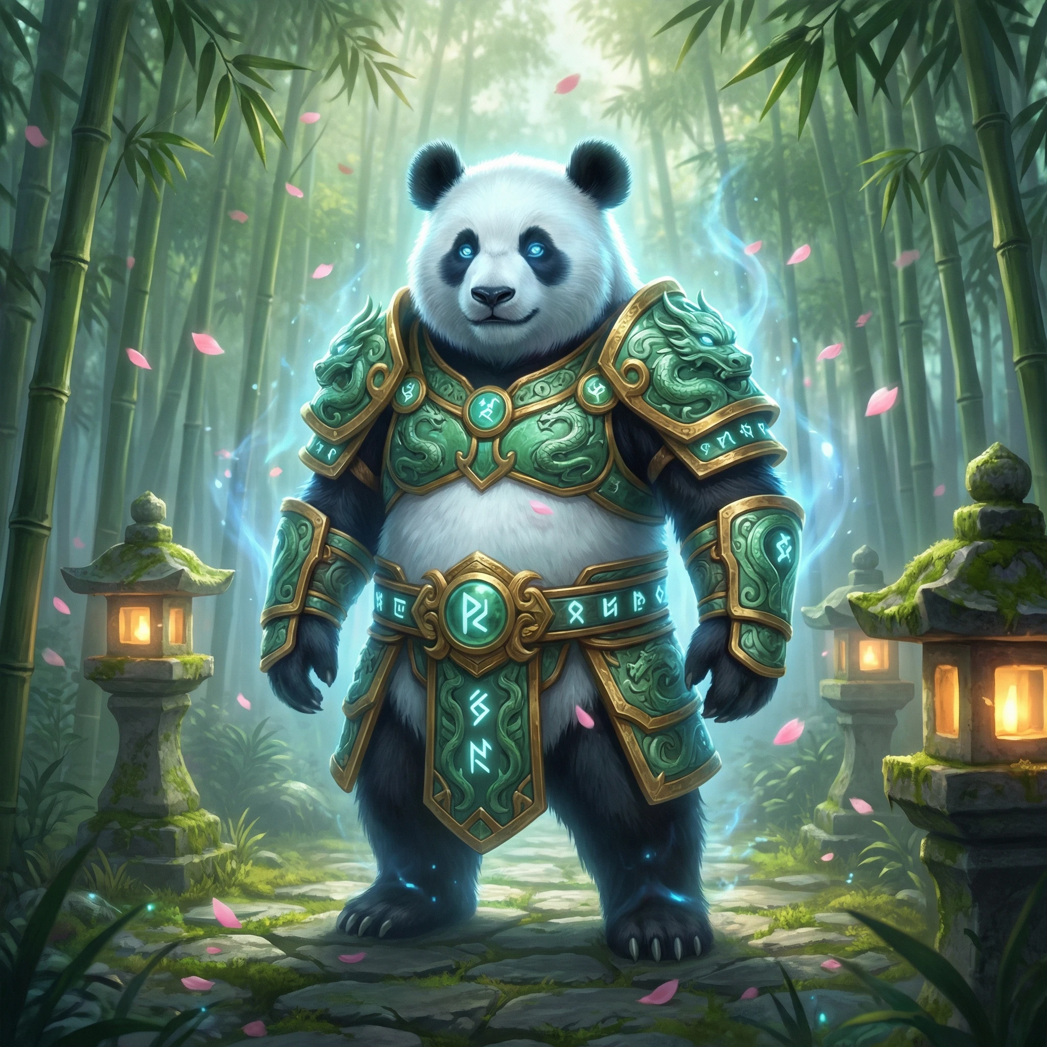 Пёс — императорский панда — Nano Banana Pro промт