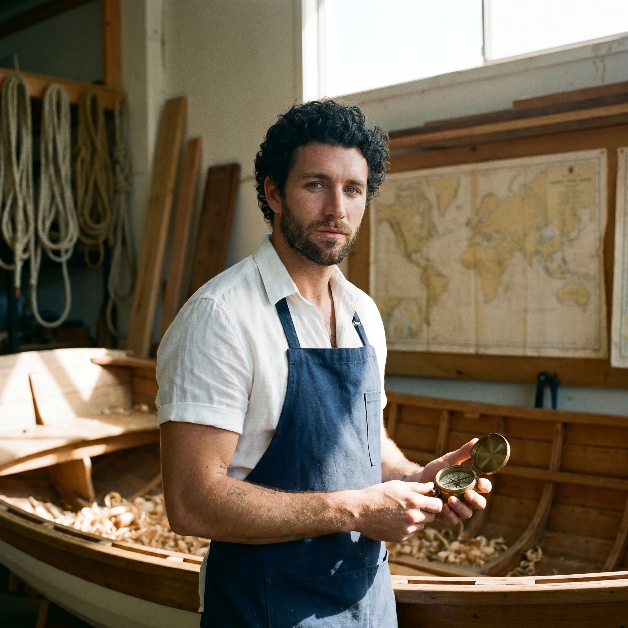 Реставратор парусных судов — Nano Banana Pro промт