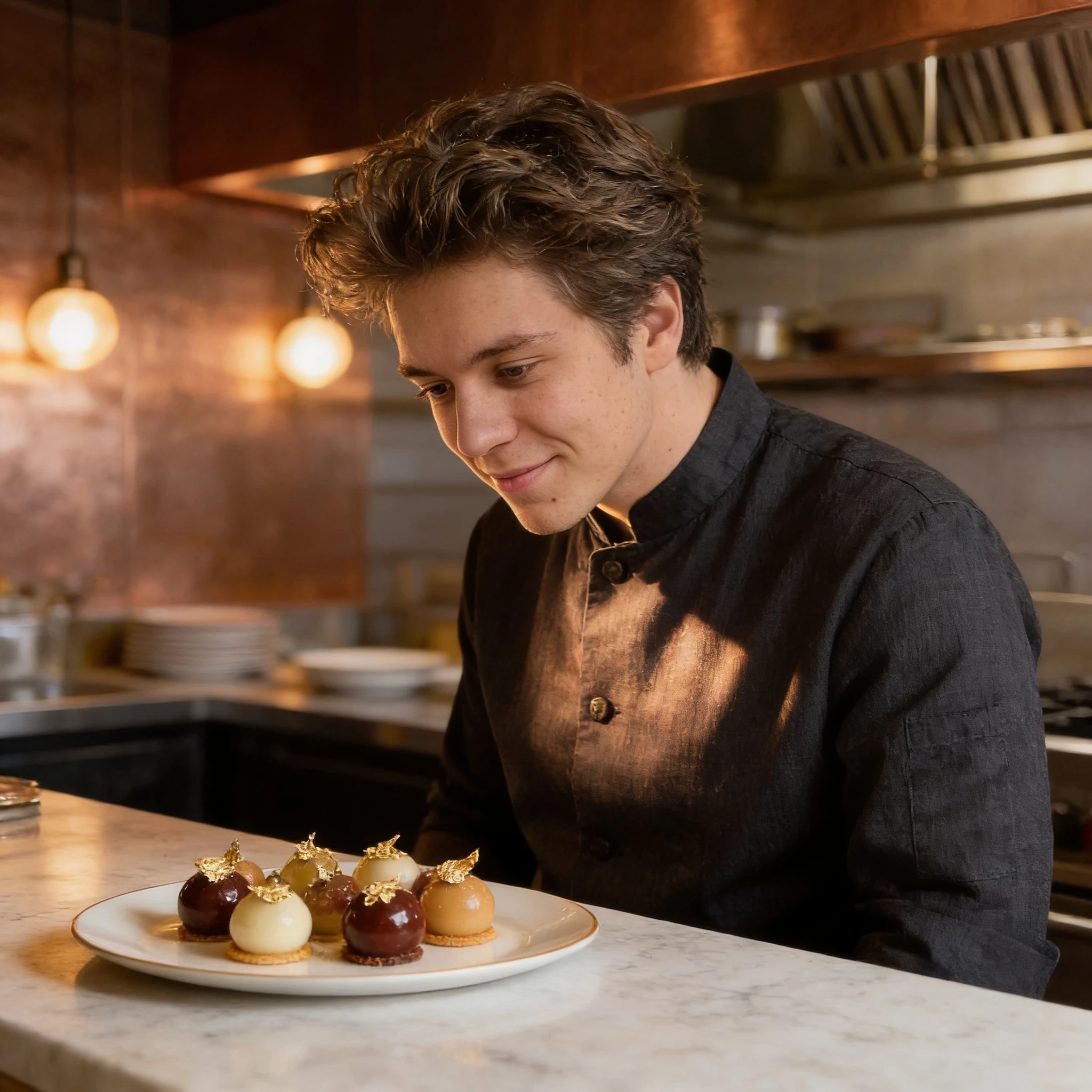 Ресторатор высокой кухни — Seedream 4.5 промт