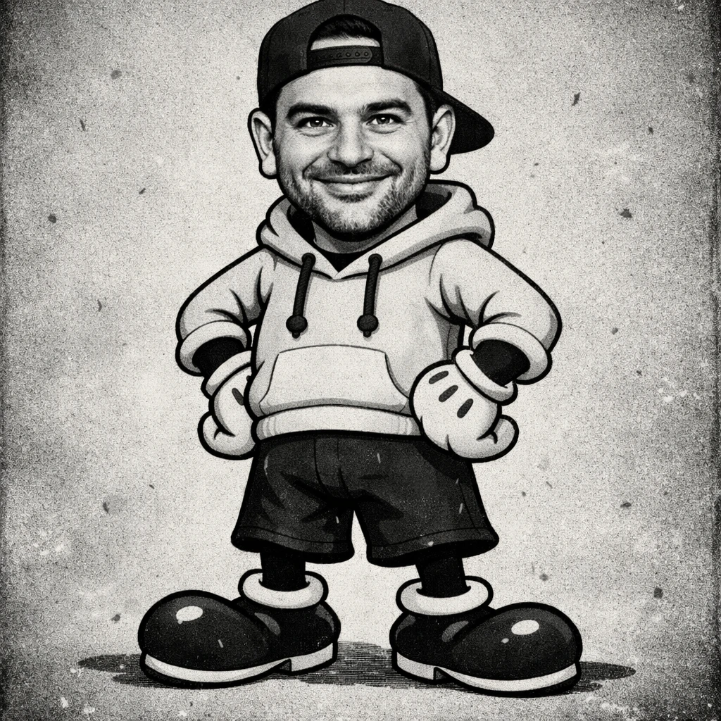 Ретро-Анимация в стиле Max Fleischer — GPT Image 1.5 промт