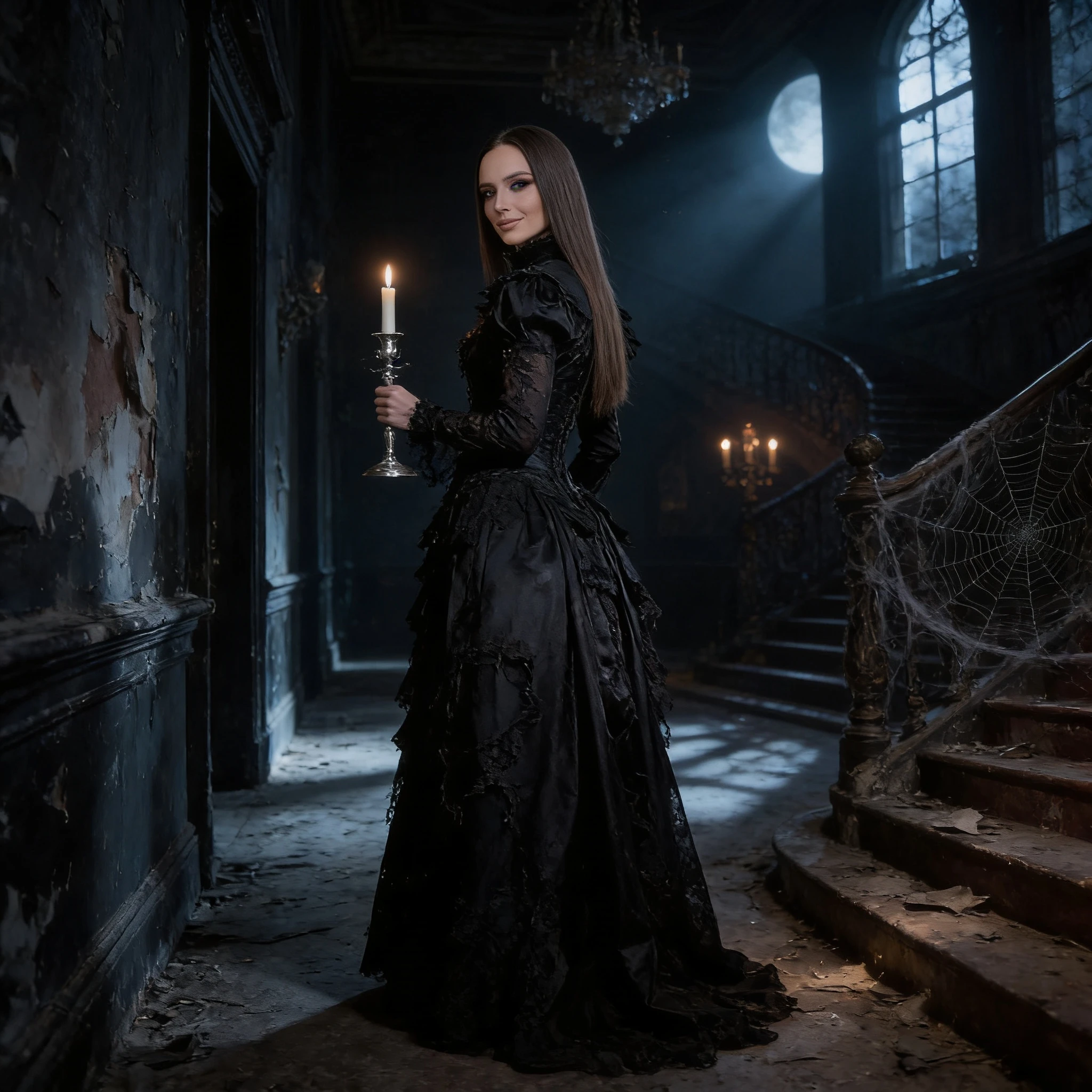 Шёпот заброшенного особняка — Seedream 4.5 промт