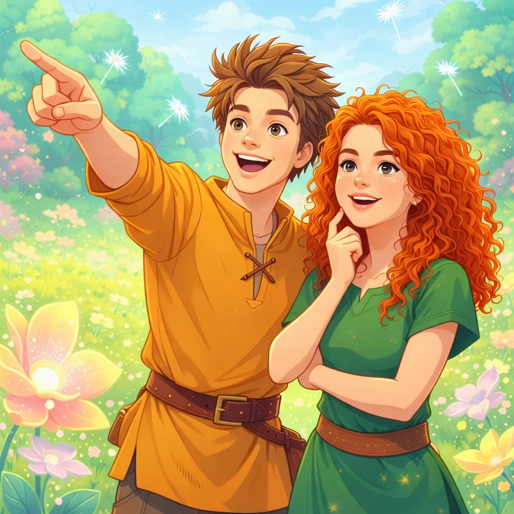 Сказочное Приключение: Тайна Поляны — GPT Image 1.5 промт