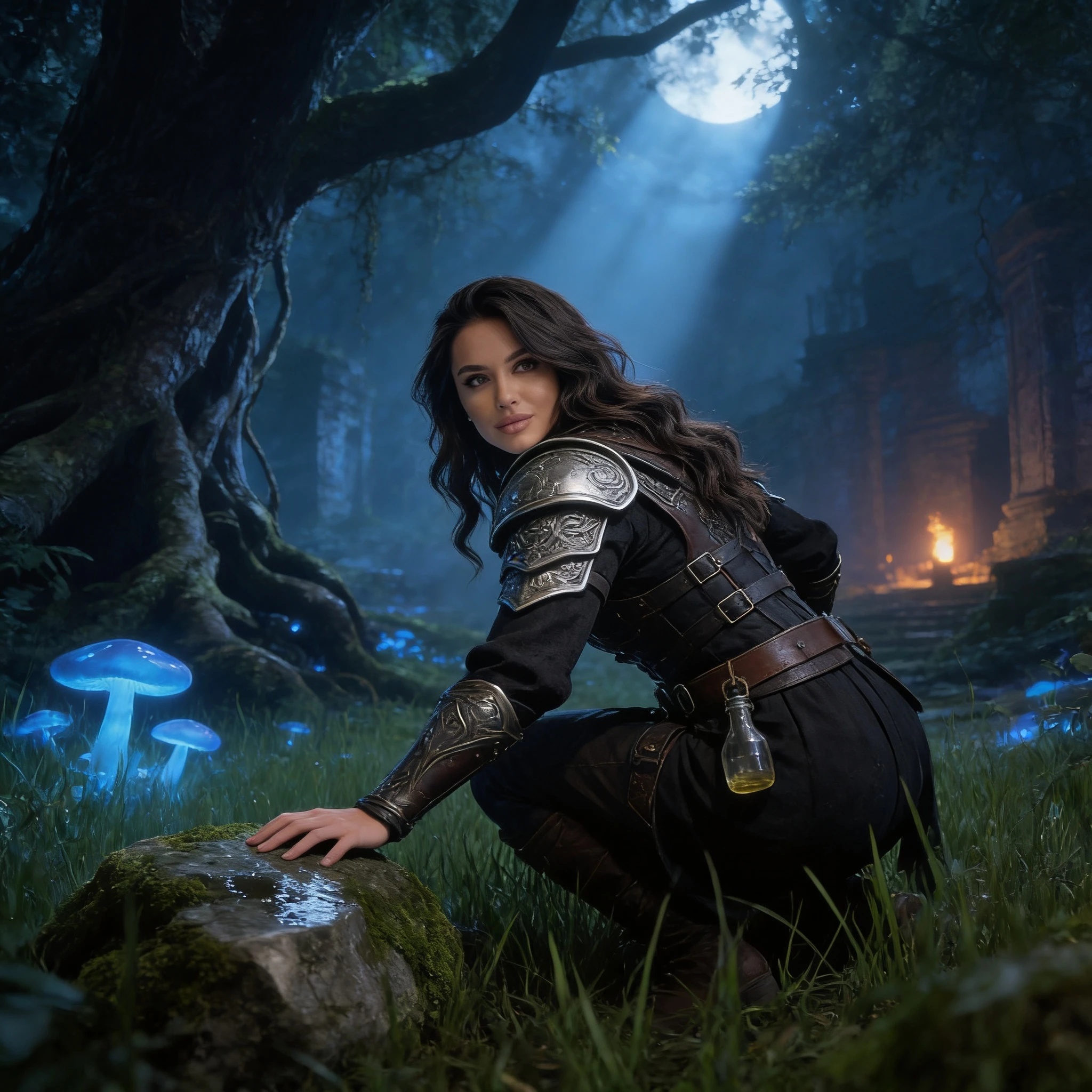 Следопыт в мире Дикой Охоты — Seedream 4.5 промт