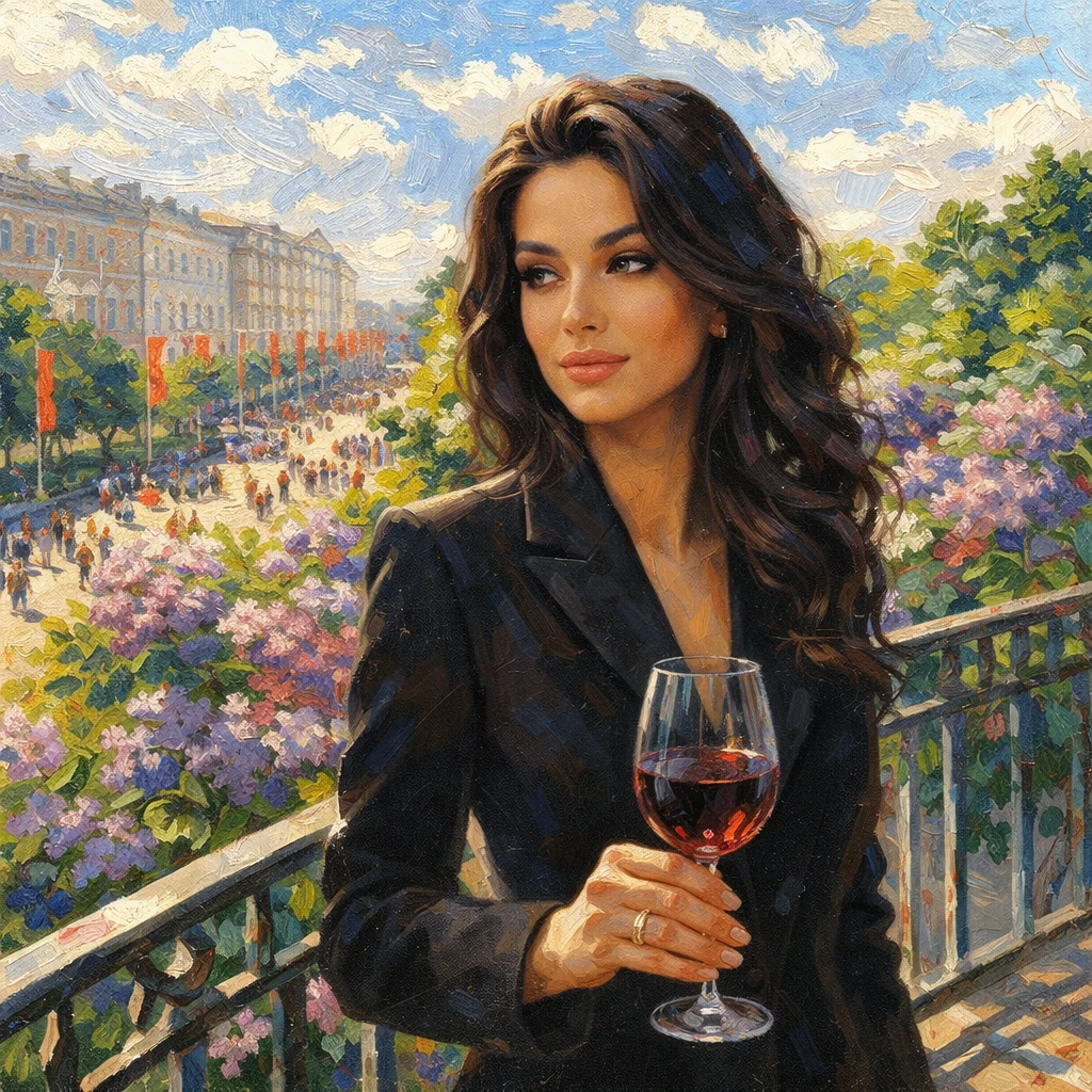 Советский Импрессионизм: Май — GPT Image 1.5 промт