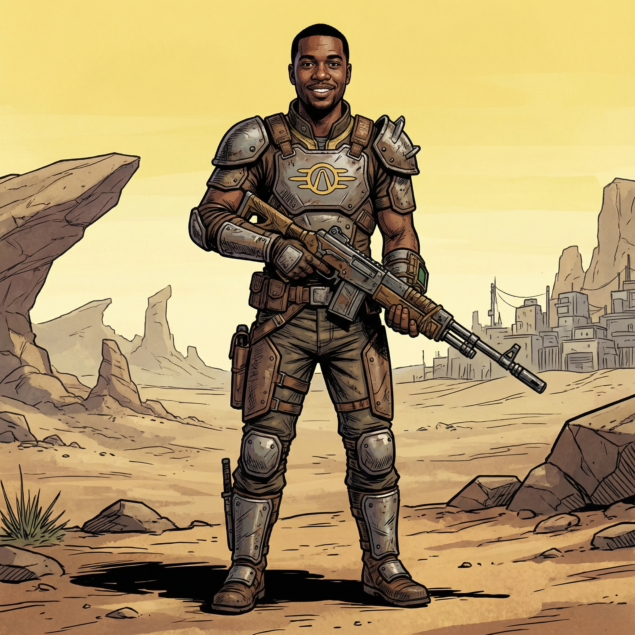 Стань персонажем Borderlands — Nano Banana Pro промт