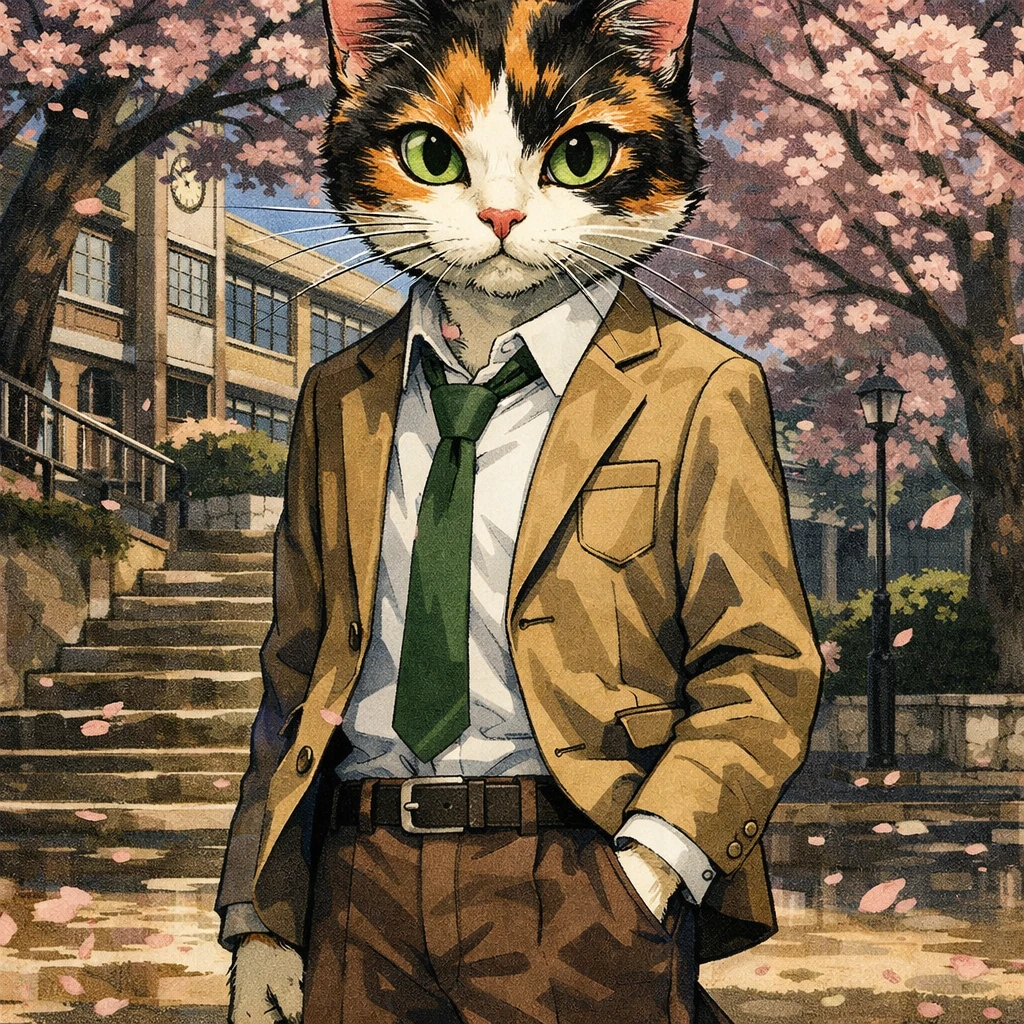 Стиль аниме «Beastars» — GPT Image 1.5 промт