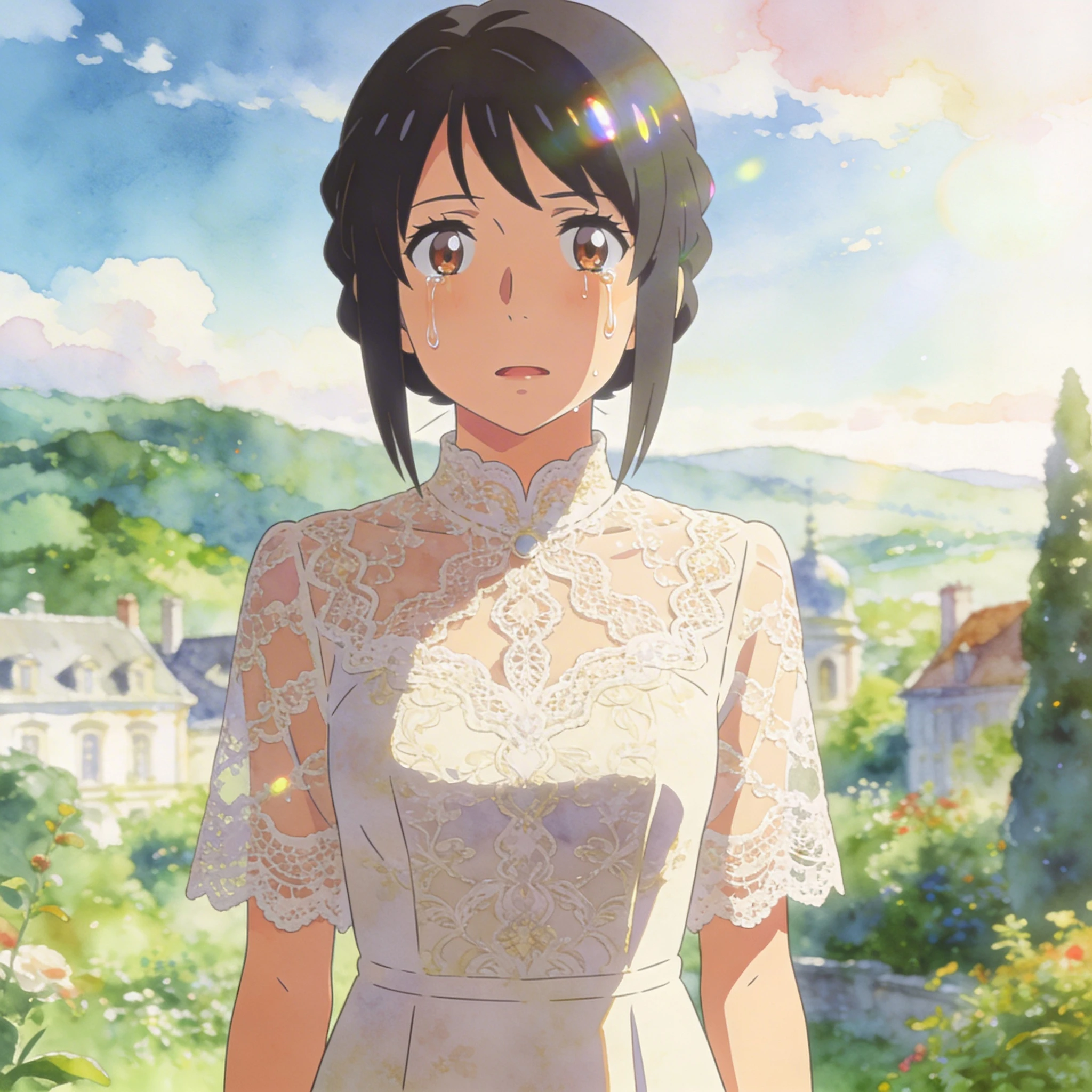 Стиль аниме «Вайолет Эвергарден» — Seedream 4.5 промт