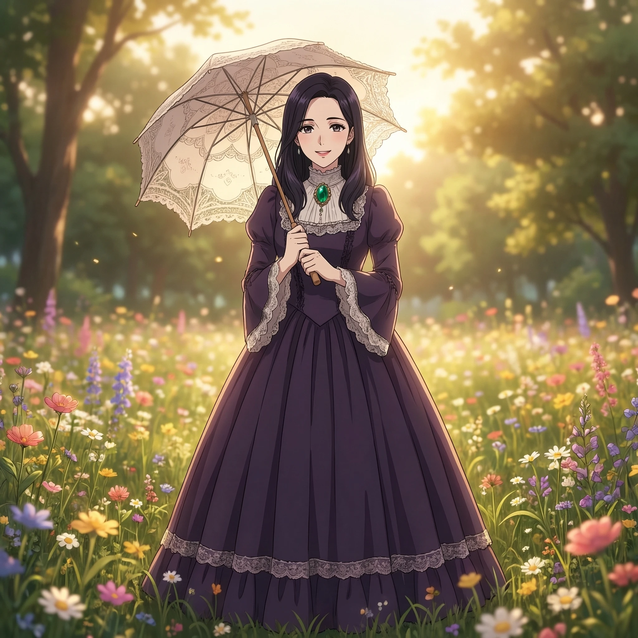 Стиль аниме «Вайолет Эвергарден» — Nano Banana Pro промт