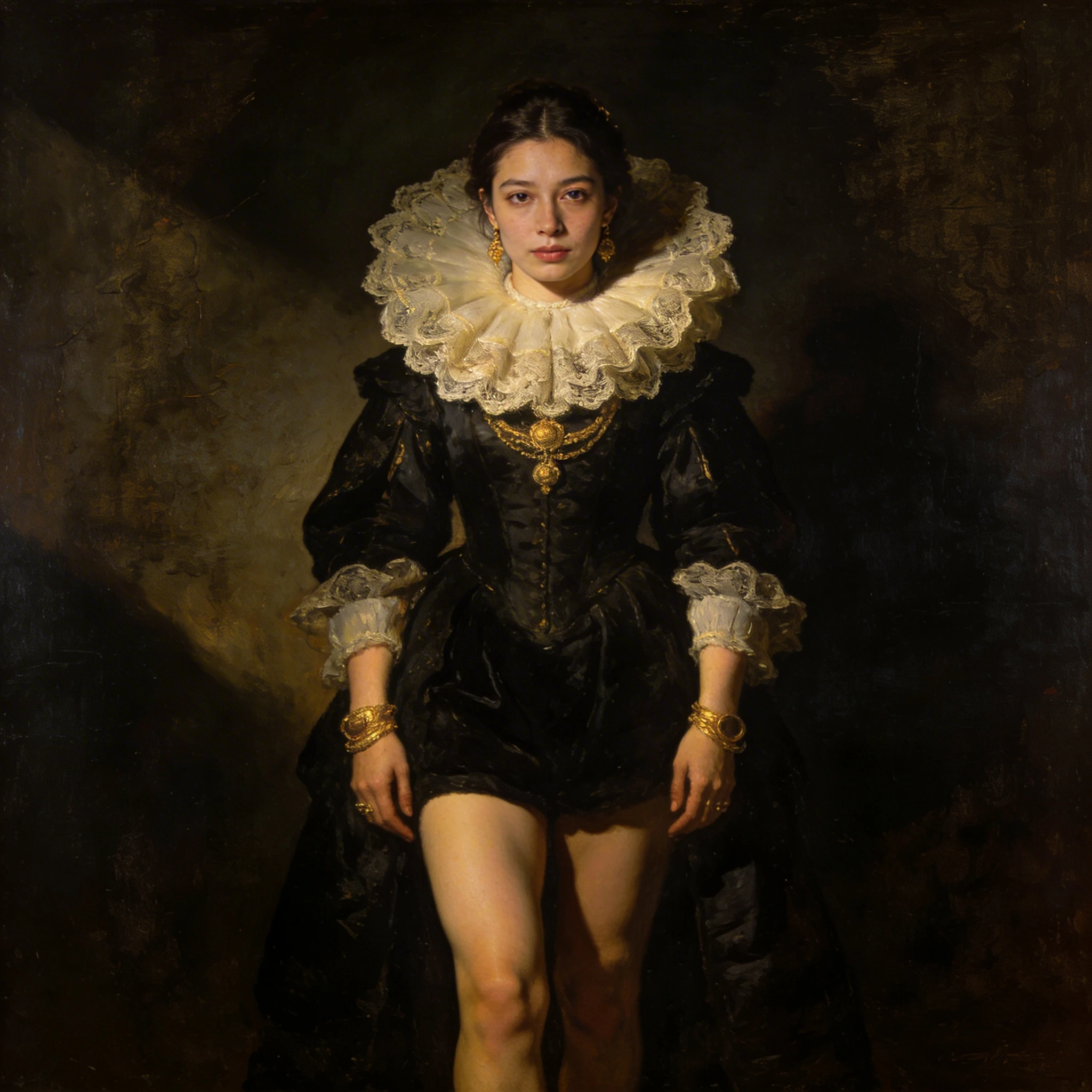 Стиль Барокко: Картина маслом — Seedream 4.5 промт