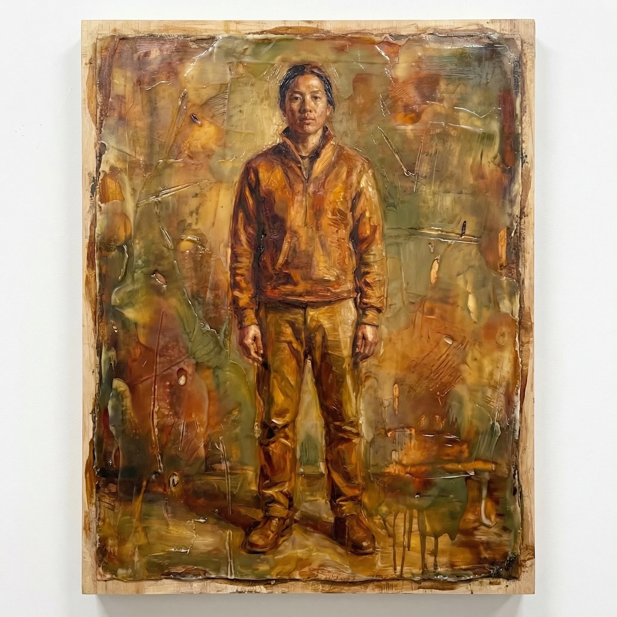 Стиль «Энкаустика» (Восковая живопись) — Nano Banana Pro промт