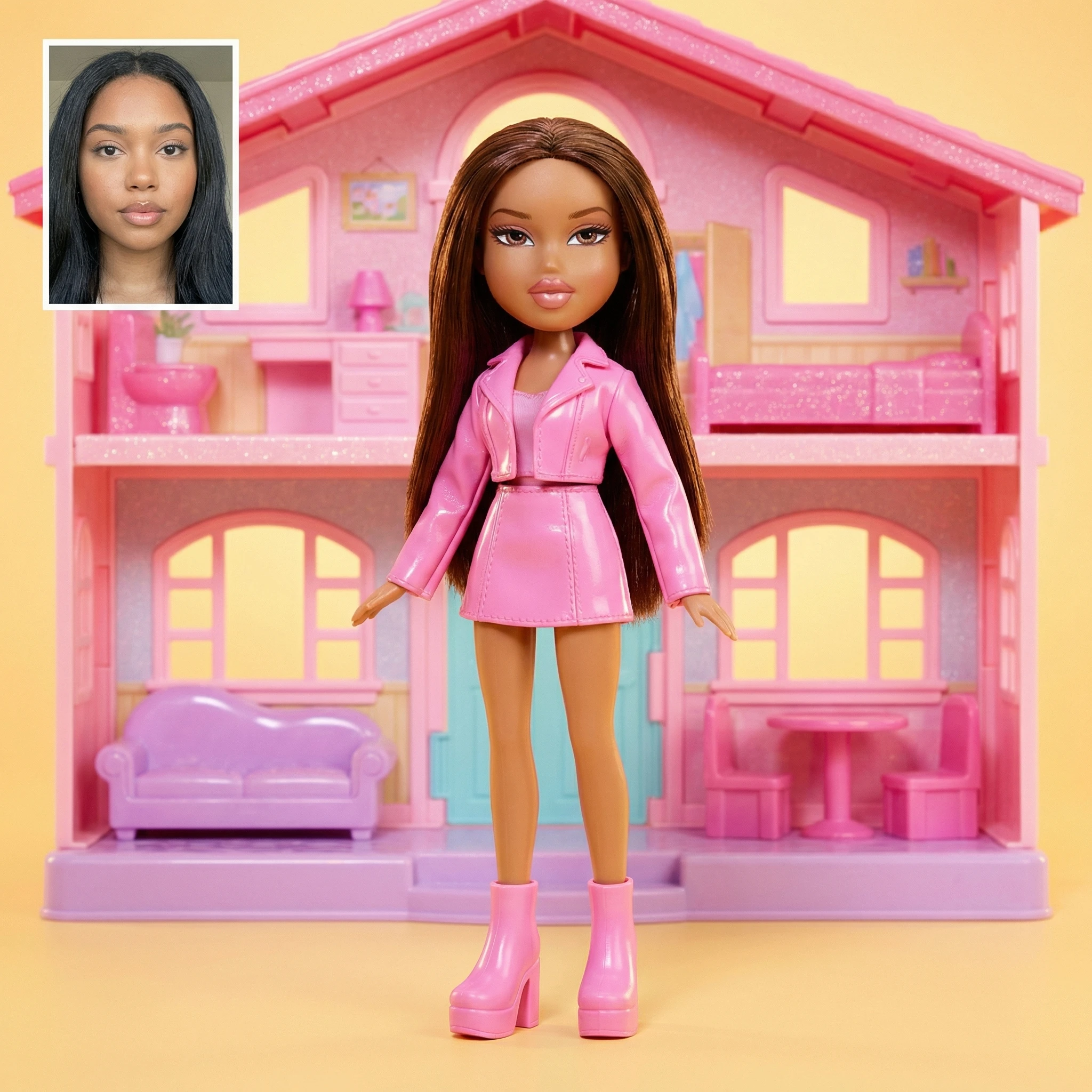 Стиль куклы Барби — Nano Banana Pro промт