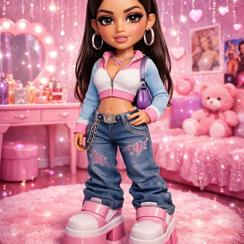 Стиль куклы Братц — GPT Image 1.5 промт