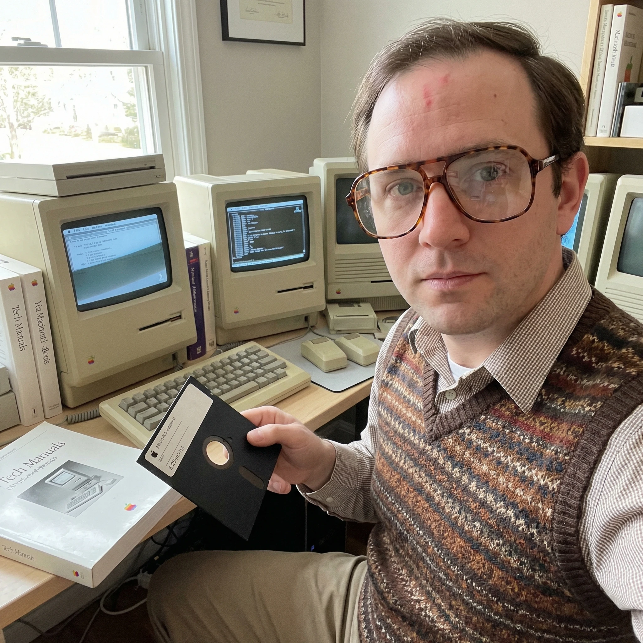 Стиль «Силиконовая долина» 80-х — Nano Banana Pro промт