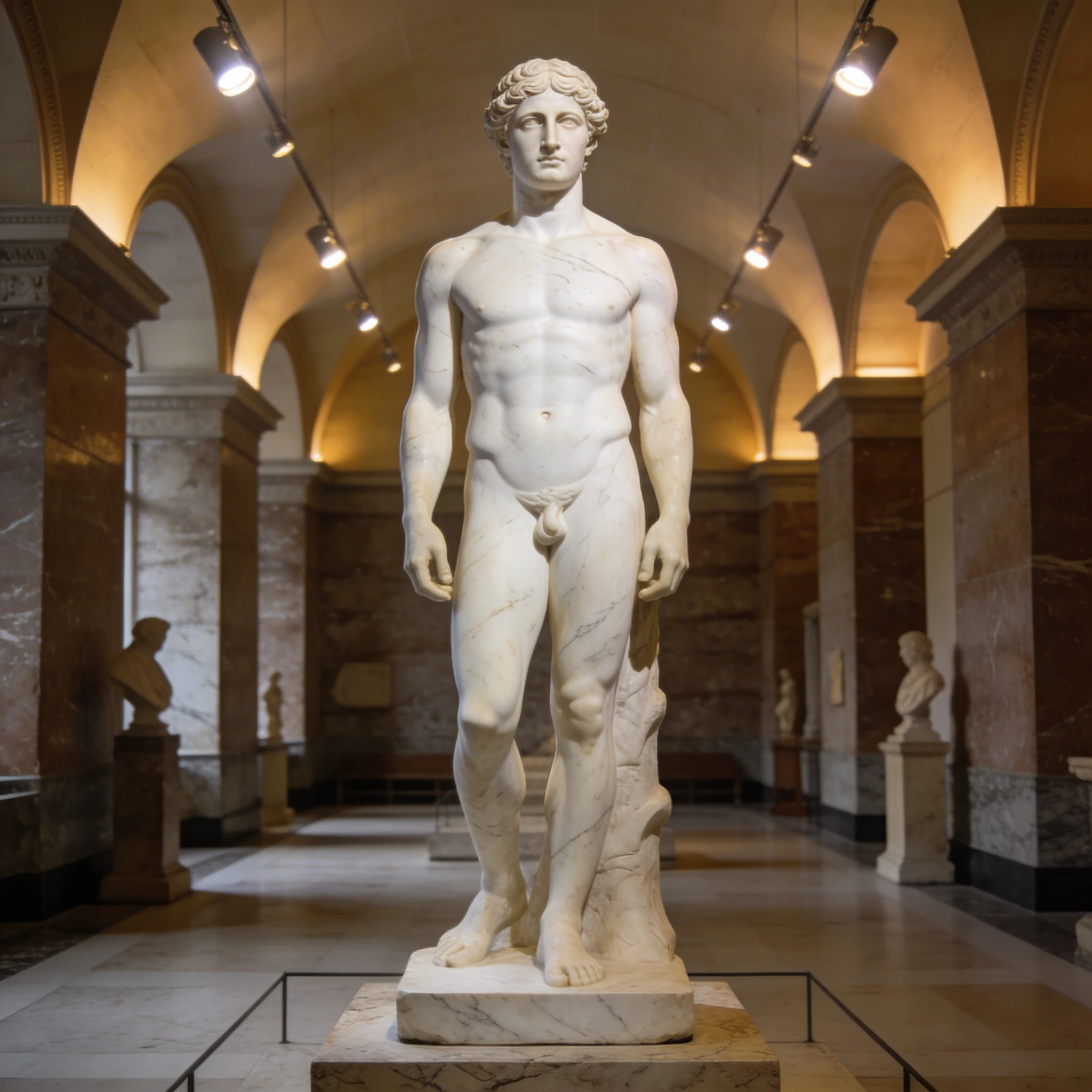 Стиль: Скульптурный мрамор — Seedream 4.5 промт