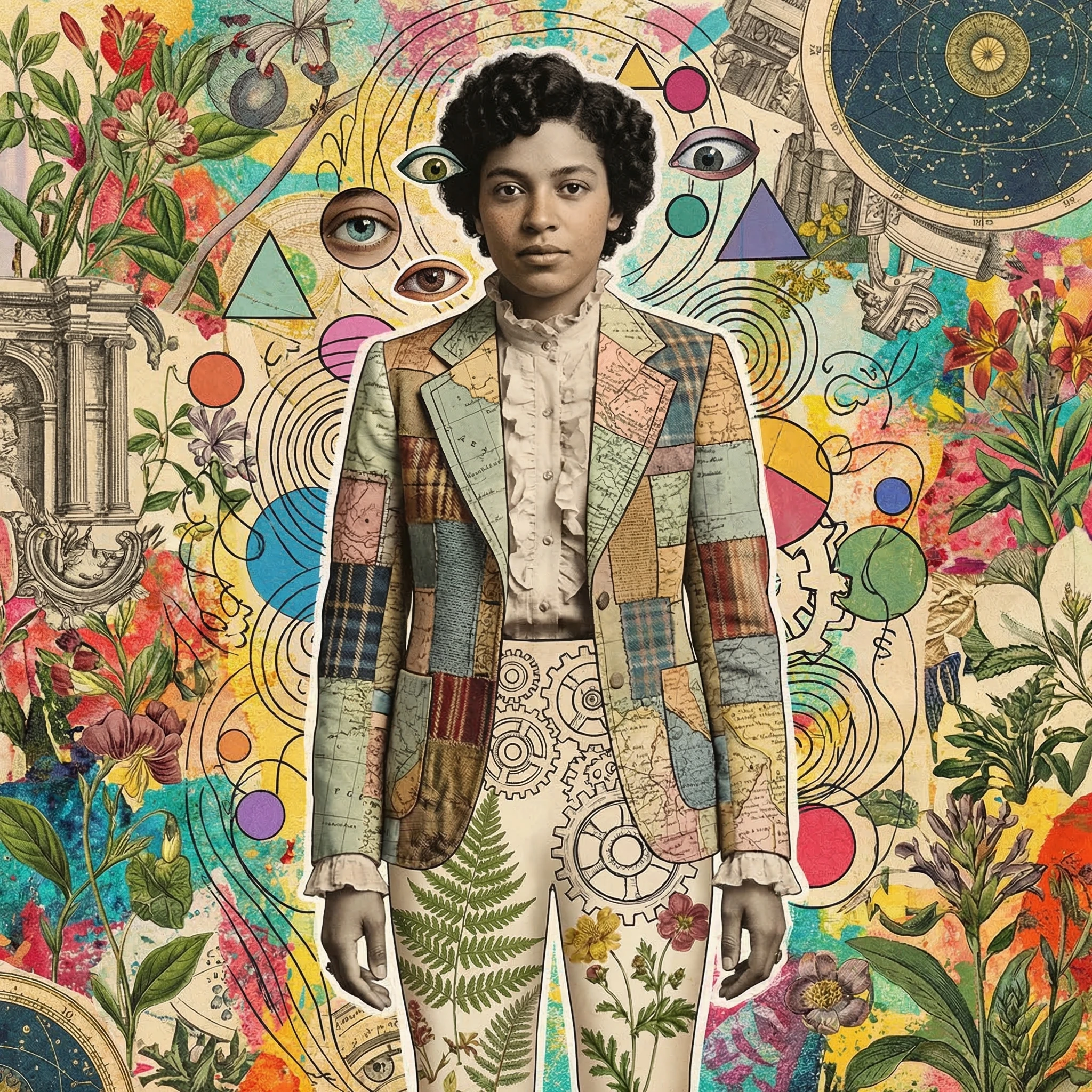 Стиль 'Сюрреалистичный коллаж' — Nano Banana Pro промт