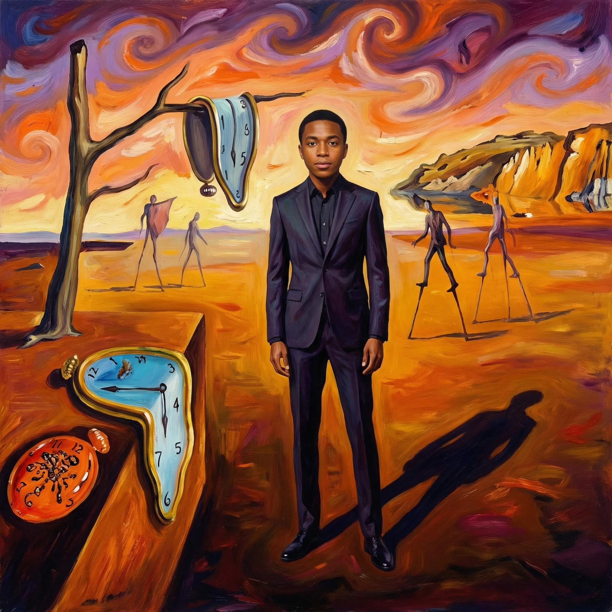 Стиль «Сюрреализм» Сальвадора Дали — Nano Banana Pro промт