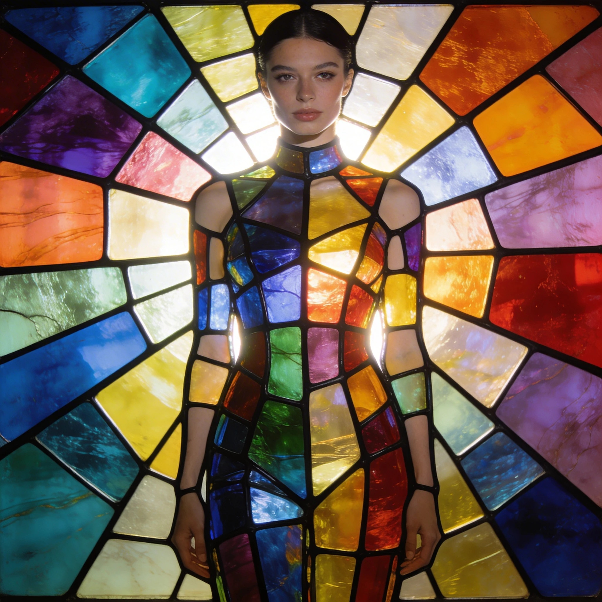 Стиль «Витражная мозаика» — Seedream 4.5 промт