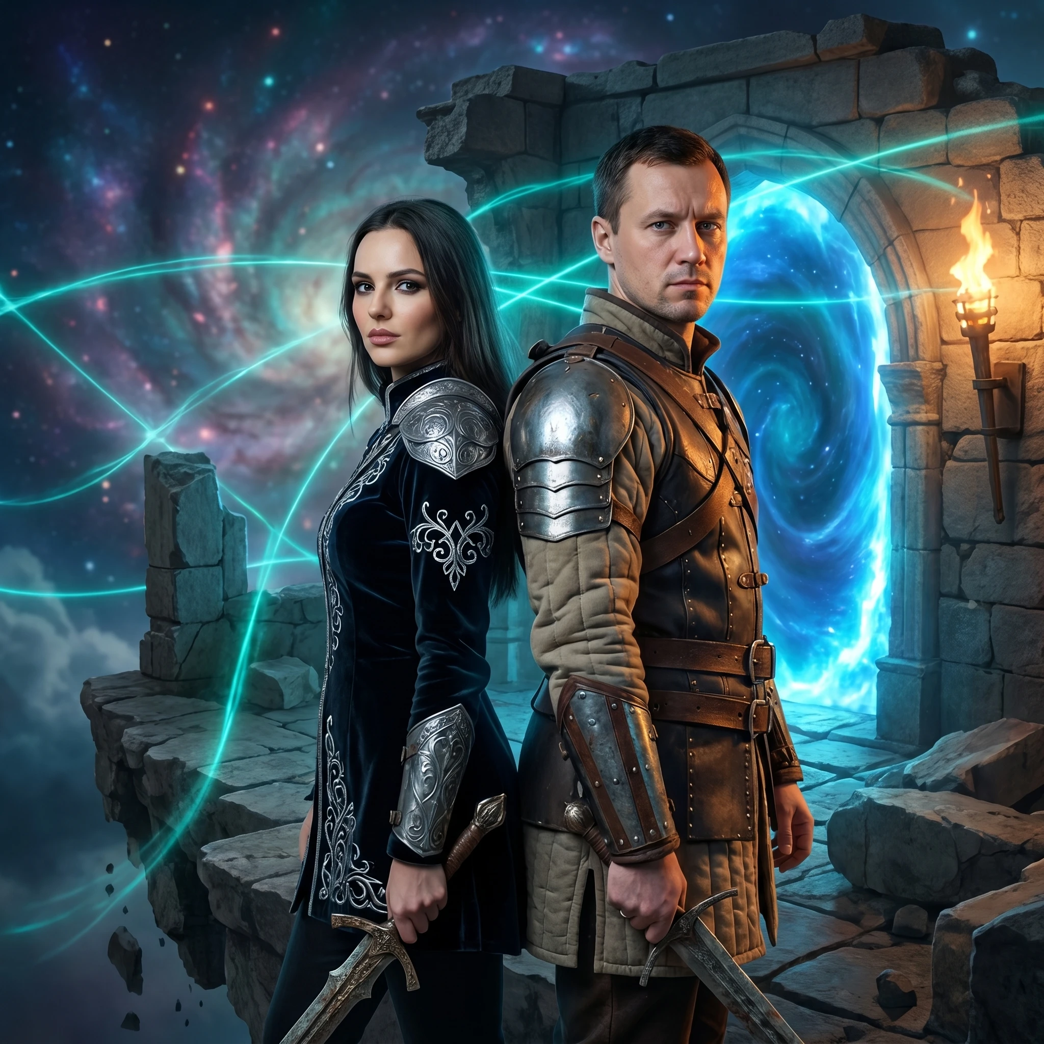 Стражи магического разлома — Nano Banana Pro промт