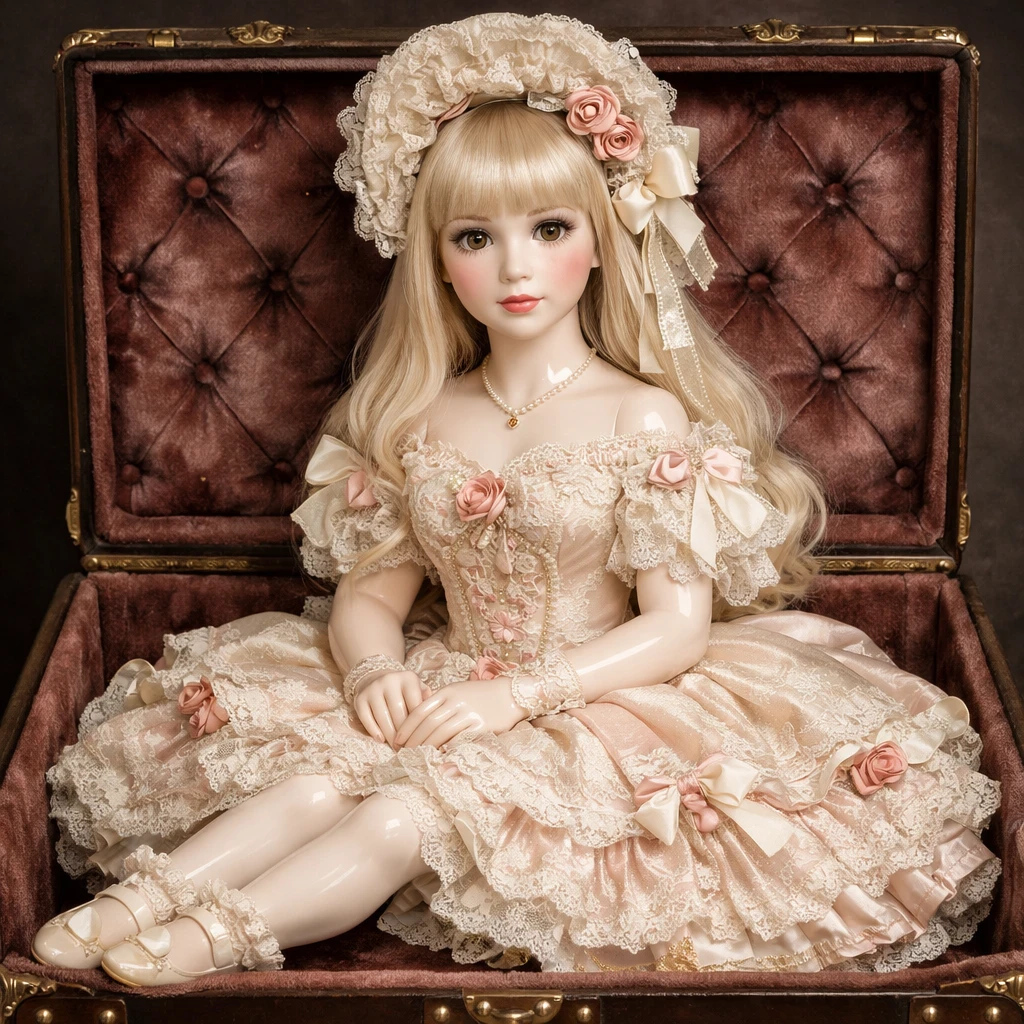 Сувенирная фарфоровая кукла — GPT Image 1.5 промт