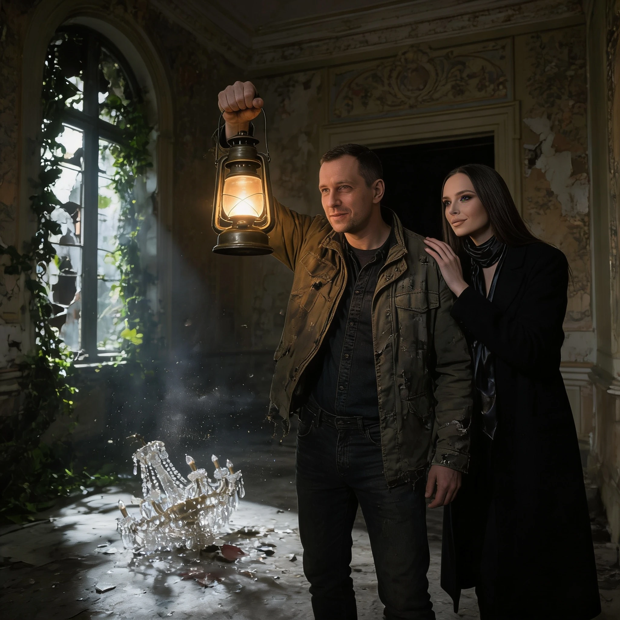 Тайны заброшенного особняка — Seedream 4.5 промт