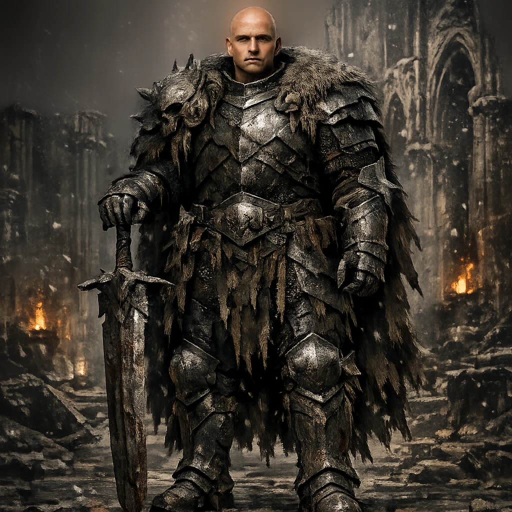 Темный лорд в стиле Dark Souls — GPT Image 1.5 промт