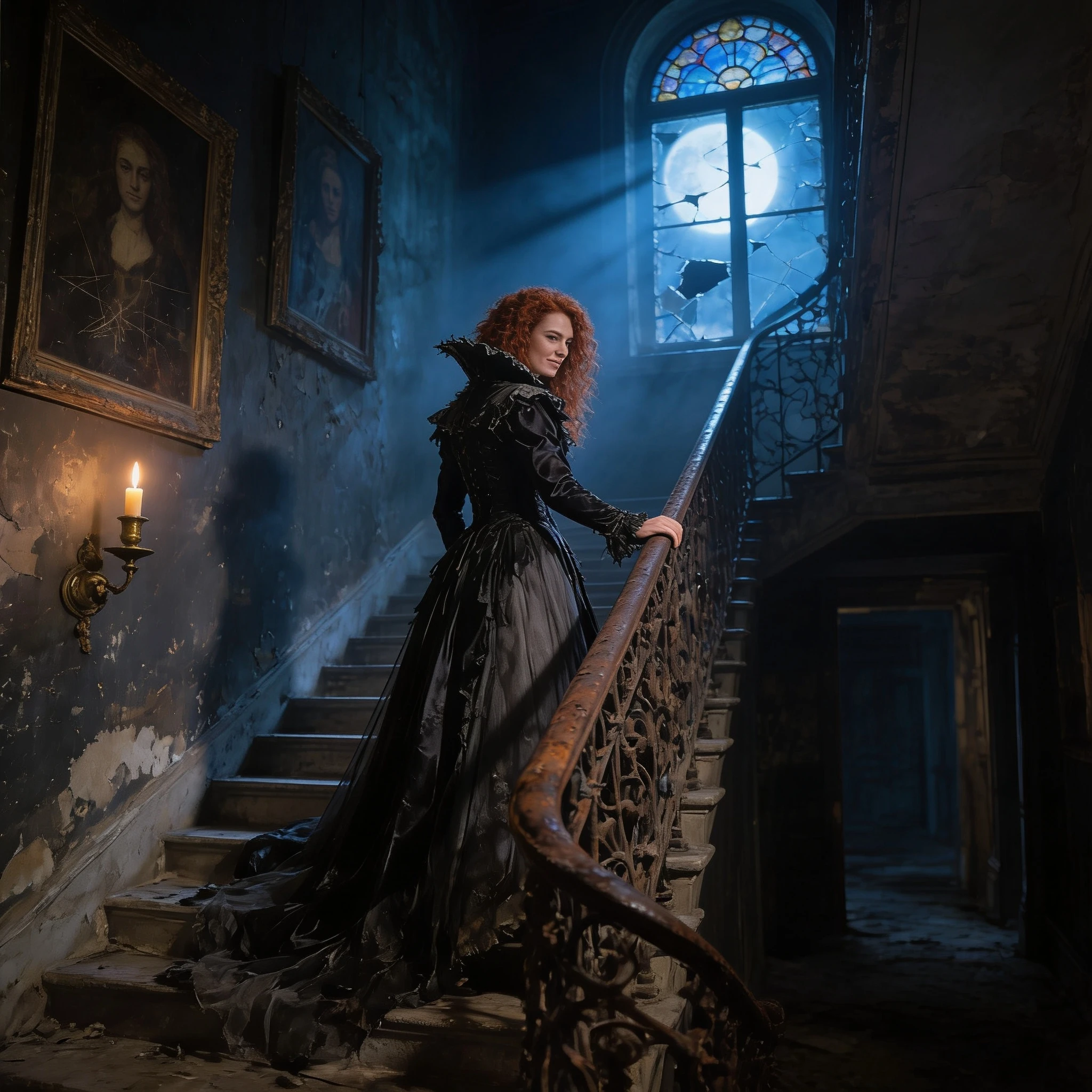 Тень забытого поместья — Seedream 4.5 промт