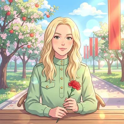 Аниме-арт: Весна Надежды — AI промт для Nano Banana Pro