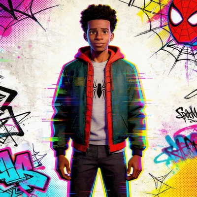 Анимированный персонаж в стиле «Паутина Вселенной» — AI промт для Seedream 4.5