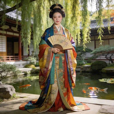 Аристократ эпохи Хэйан — AI промт для Seedream 4.5