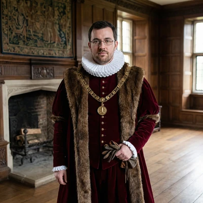 Аристократ Эпохи Тюдоров — AI промт для Nano Banana Pro