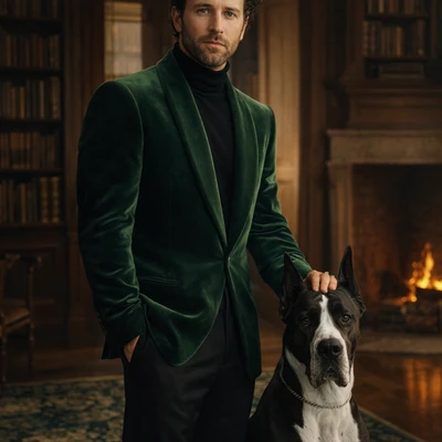 Аристократ и Верный Друг — AI промт для GPT Image 1.5