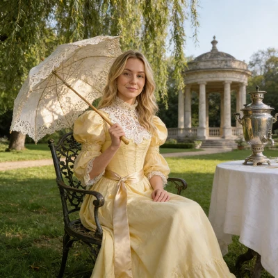 Аристократический Пикник: XIX Век — AI промт для Seedream 4.5