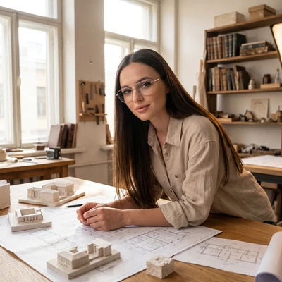 Архитектор в Реставрационной Мастерской — AI промт для Nano Banana Pro