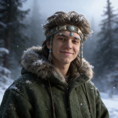 Арктический эстет: Холодный портрет — AI промт для Seedream 4.5