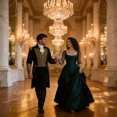 Бал в Зимнем дворце: XIX век — AI промт для Seedream 4.5