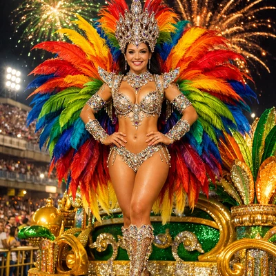 Бразильский карнавал: Мастер танца — AI промт для GPT Image 1.5