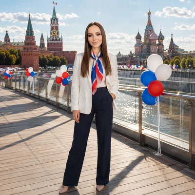 День России: Гордость в Зарядье — AI промт для GPT Image 1.5