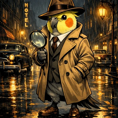 Детектив в мире «Блэксад»: Антропоморфный нуар — AI промт для GPT Image 1.5