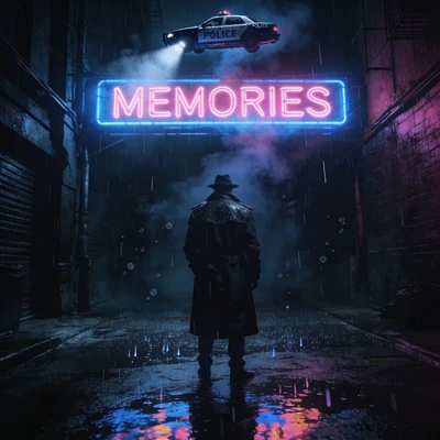 Детектив в стиле «Кибер-Нуар» — AI промт для Seedream 4.5