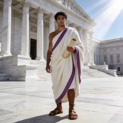 Древнеримский Сенатор — AI промт для Seedream 4.5