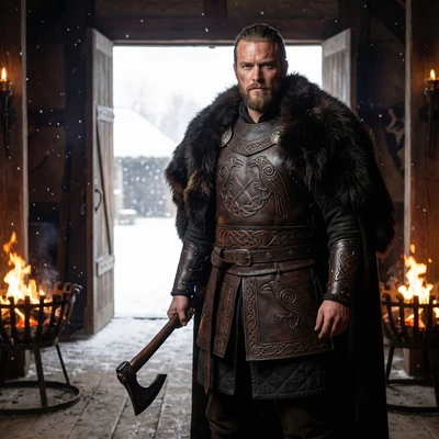 Древнескандинавский ярл — AI промт для Nano Banana Pro