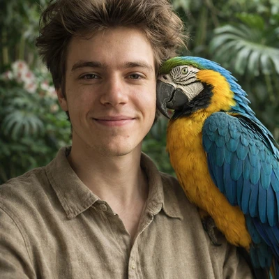 Друг экзотических птиц — AI промт для GPT Image 1.5