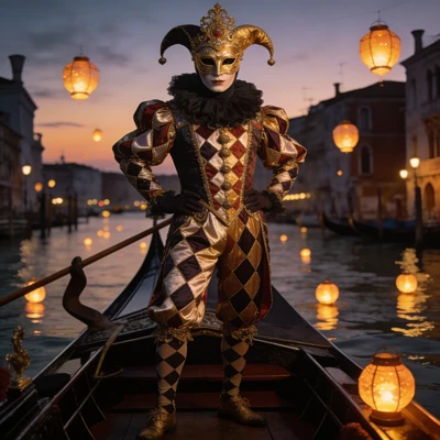 Дух венецианского карнавала — AI промт для Seedream 4.5