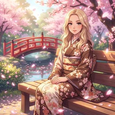 Дух весенней сакуры — AI промт для Nano Banana Pro